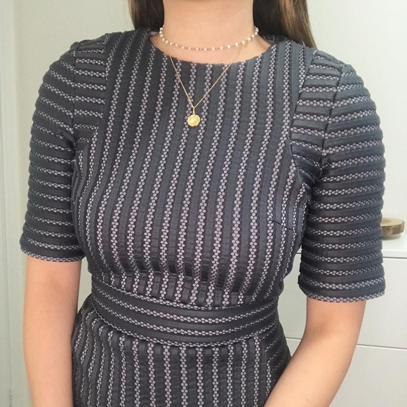 H&M Pinstriped Dress - Picture 1 of 3